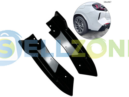 Βελτιώσεις πλευρικών ποδιών πίσω προφυλακτήρα BMW X3 G01 M Pack LCI – DBa987